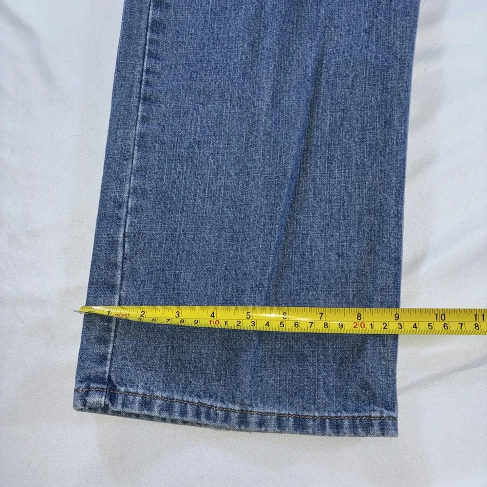 Levi's Regular Fit 505 Y2K Black Batwing VTG Jeans Men's 38x30 Blue